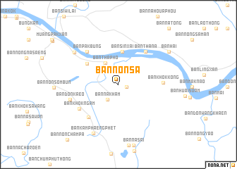 map of Ban Non Sa