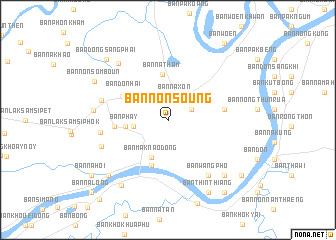 map of Ban Nônsoung