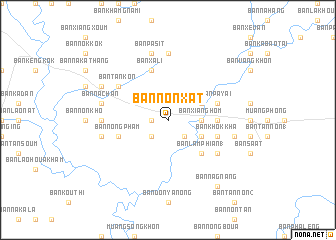 map of Ban Nônxat