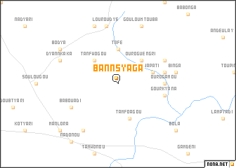 map of Bannsyaga