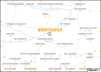map of Bannteufen