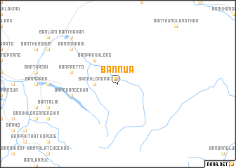 map of Ban Nua