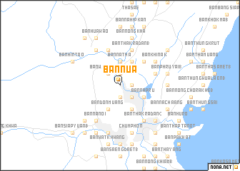 map of Ban Nua