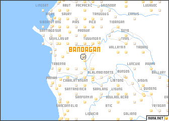 map of Banoagan