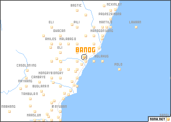 map of Banog