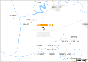 map of Bánomkert