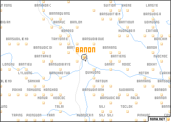 map of Bản On