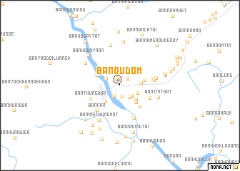map of Ban Oudôm