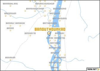 map of Ban Outhoum Kao