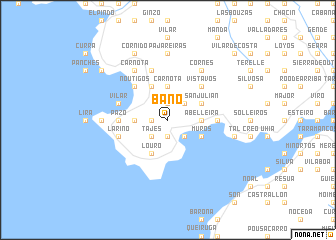 map of Baño