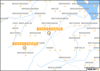 map of Ban Pa Bon Nua