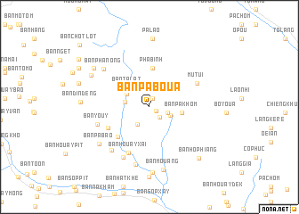 map of Ban Paboua