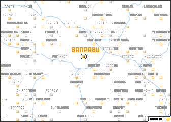 map of Bản Pa Bu