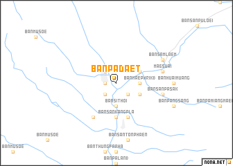 map of Ban Pa Daet