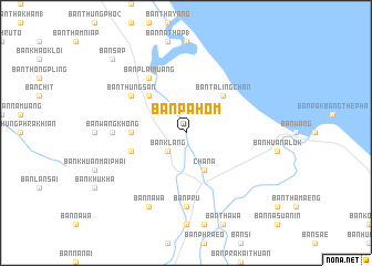map of Ban Pa Hom