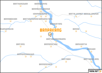 map of Ban Pak Ang