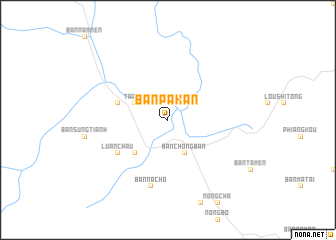 map of Bản Pa Kan