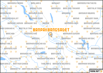 map of Ban Pak Bang Sadet