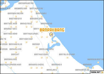 map of Ban Pak Bang
