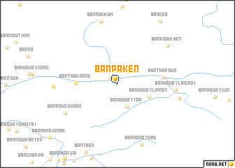 map of Ban Pak-En