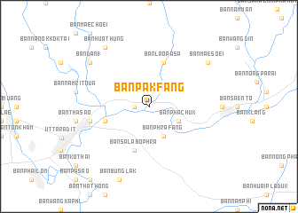 map of Ban Pak Fang