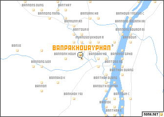 map of Ban Pak-Houayphan