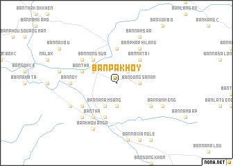 map of Ban Pakhoy