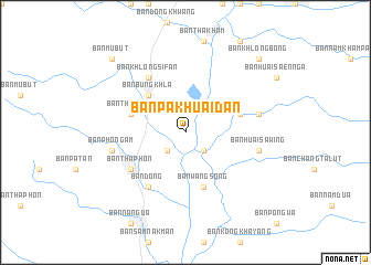 map of Ban Pak Huai Dan