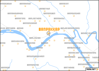 map of Ban Pak Kap