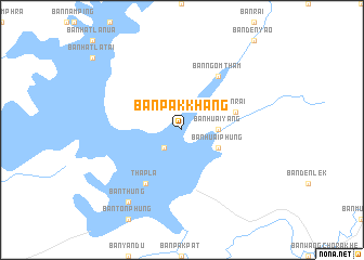 map of Ban Pak Khang