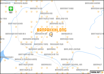 map of Ban Pak Khlong