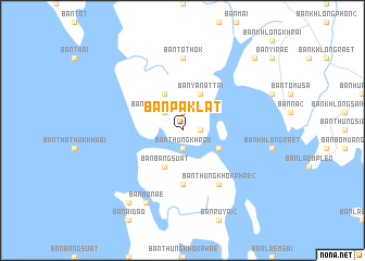 map of Ban Pak Lat