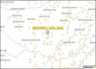 map of Ban Pa Kluai La Hu