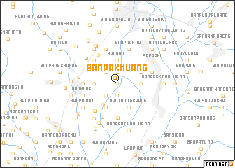 map of Ban Pak Muang