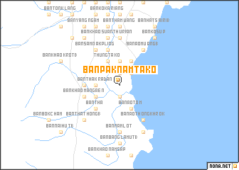 map of Ban Pak Nam Tako