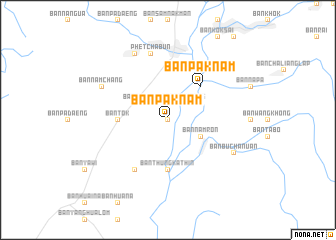 map of Ban Pak Nam