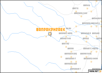 map of Ban Pak Phraek