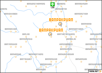 map of Ban Pak Puan