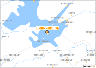 map of Ban Pak Rong