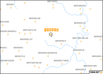 map of Ban Pak