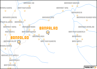 map of Ban Pa Lao