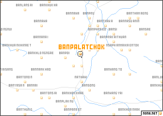 map of Ban Palat Chok