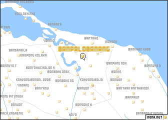 map of Ban Palo Banang