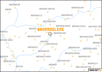 map of Ban Panglèng