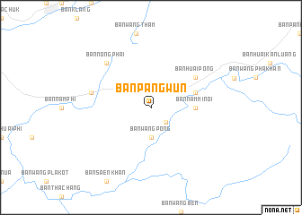 map of Ban Pang Wun