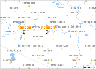 map of Ban Pan