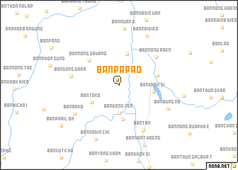 map of Ban Pa Pao