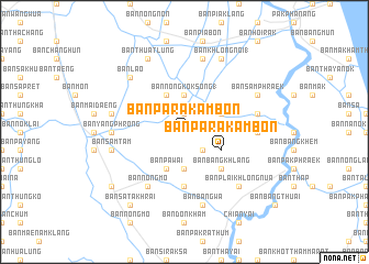 map of Ban Pa Rakam Bon