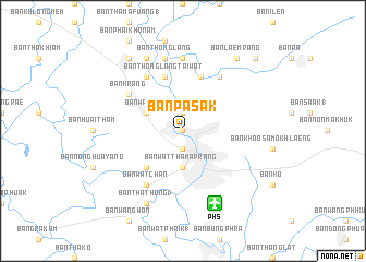 map of Ban Pa Sak