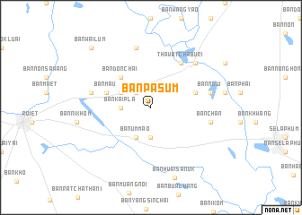 map of Ban Pa Sum